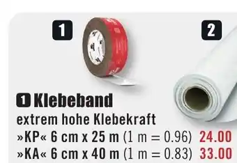 B1 Discount Baumarkt 1 Klebeband Angebot