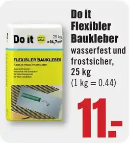 B1 Discount Baumarkt Do it Flexibler Baukleber Angebot