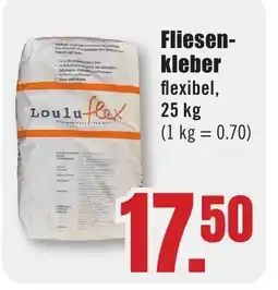 B1 Discount Baumarkt Loulu-flex Fliesen- kleber Angebot