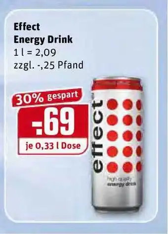 REWE Kaufpark Effect Energy Drink 0,33L Angebot