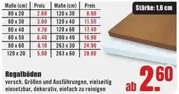 B1 Discount Baumarkt Regalböden Angebot