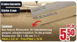 B1 Discount Baumarkt Laminat Angebot