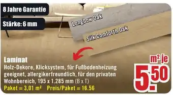 B1 Discount Baumarkt Laminat Angebot