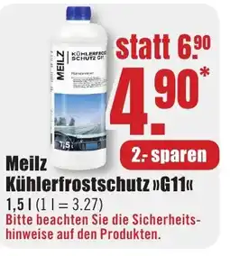 B1 Discount Baumarkt Meilz Kühlerfrostschutz >>G11<< Angebot