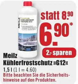 B1 Discount Baumarkt Meilz Kühlerfrostschutz >>G12<< Angebot