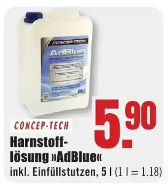 B1 Discount Baumarkt CONCEP-TECH Harnstoff- lösung »>AdBlue<< Angebot