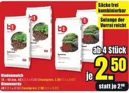 B1 Discount Baumarkt Rindenmulch Angebot