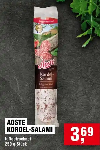 Handelshof AOSTE KORDEL-SALAMI Angebot