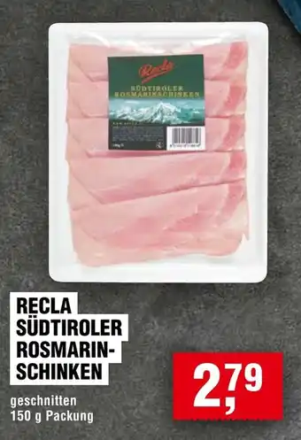 Handelshof RECLA SÜDTIROLER ROSMARIN- SCHINKEN Angebot