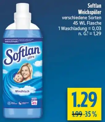 diska Softlan Weichspüler Angebot