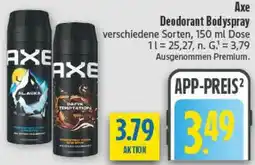 diska Axe Deodorant Bodyspray Angebot