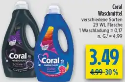 diska Coral Waschmittel Angebot