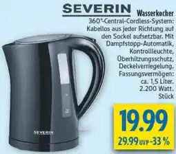 diska SEVERIN Wasserkocher Angebot