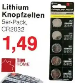 Jawoll TIM HOME Lithium Knopfzellen Angebot