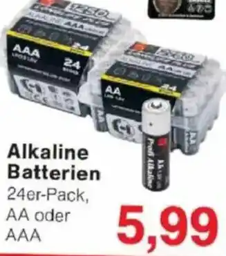 Jawoll Alkaline Batterien Angebot