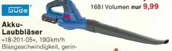 Jawoll Güde Akku Laubbläser Angebot