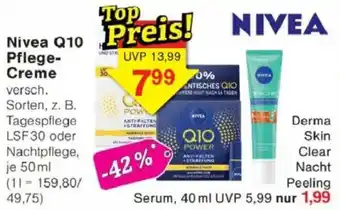 Jawoll Nivea Q10 Pflege Creme Angebot