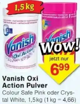 Jawoll Vanish Oxi Action Pulver Angebot