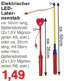 Jawoll Elektrischer LED Laternenstab Angebot