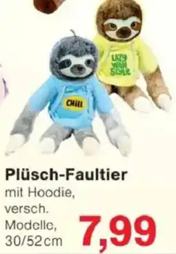 Jawoll Plüsch-Faultier Angebot