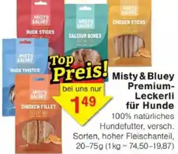 Jawoll Misty & Bluey Premium Leckerli für Hunde Angebot