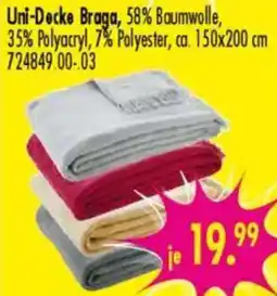 Möbel Boss Uni-Decke Braga Angebot