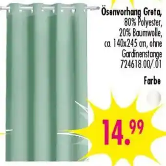 Möbel Boss Ösenvorhang Greta Angebot