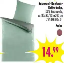 Möbel Boss Baumwoll-Renforcé Bettwäsche Angebot