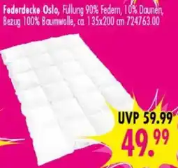 Möbel Boss Federdecke Oslo Angebot