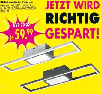 Möbel Boss LED-Deckenleuchte Angebot