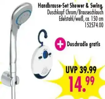 Möbel Boss Handbrause-Set Shower & Swing Angebot