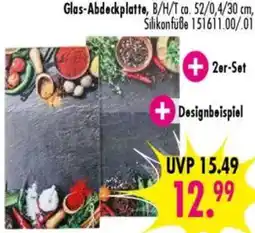 Möbel Boss Glas-Abdeckplatte Angebot