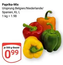 Globus Paprika-Mix Angebot