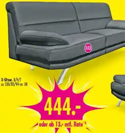 Möbel Boss Garnitur Bruno, 3-Sitzer Angebot