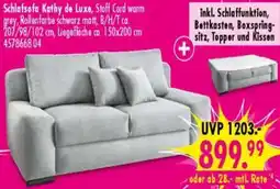 Möbel Boss Schlafsofa Kathy de Luxe Angebot
