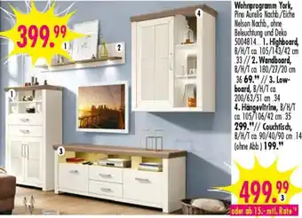 Möbel Boss Wohnprogramm York Angebot