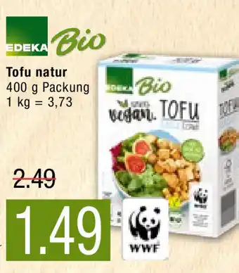 Marktkauf Edeka Bio Tofu natur Angebot