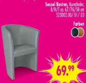 Möbel Boss Sessel Boston Angebot