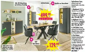 Möbel Boss Speisezimmer Como Angebot