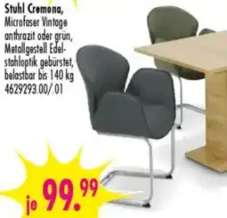 Möbel Boss Stuhl Cremona Angebot