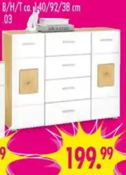 Möbel Boss Kommode Georgia 1 Angebot