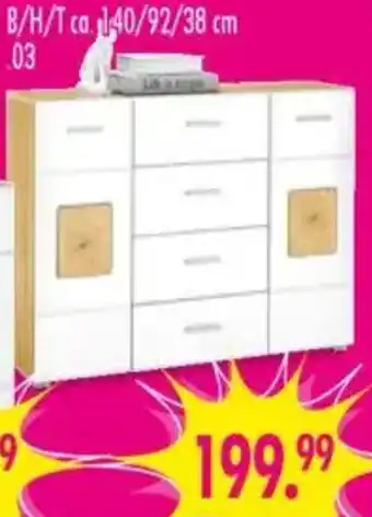 Möbel Boss Kommode Georgia 1 Angebot
