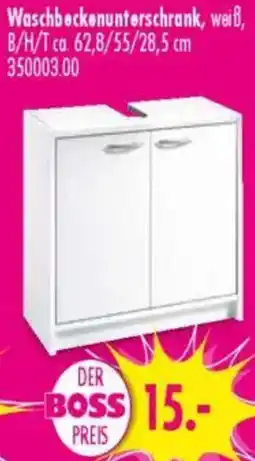 Möbel Boss Waschbeckenunterschrank Angebot