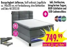 Möbel Boss Boxspringbett Jefferson Angebot
