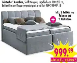 Möbel Boss Polsterbett Annalena Angebot