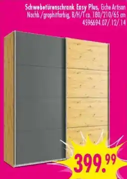 Möbel Boss Schwebetürenschrank Easy Plus Angebot