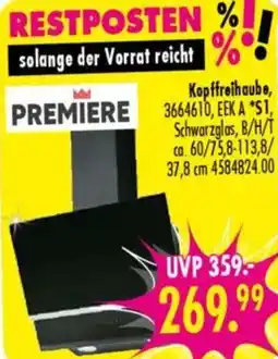 Möbel Boss PREMIERE Kopffreihaube Angebot