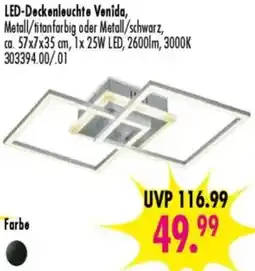 Möbel Boss LED-Deckenleuchte Venida Angebot