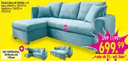 Möbel Boss Ecksofa Lukas mit Funktion Angebot