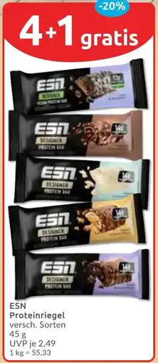 Budni ESN Proteinriegel Angebot